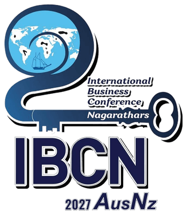 International Business Conference of Nagarathars (IBCN) 2027 - AUSNZ Logo